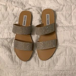 Steve Madden Ronan Embellished Slide Sandal